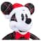 20" Christmas Mickey Mouse in Vintage Plaid Holiday Greeter
